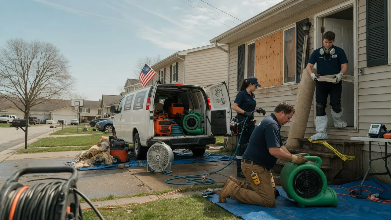 Water Damage Restoration in Purgitsville, WV near me